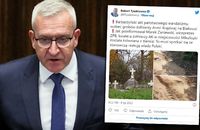 Skandaliczna dewastacja polskiego miejsca pamięci na Białorusi