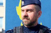 Ukrainiec w polskiej policji pomaga rodakom i mówi: Mój kraj nigdy się nie podda!