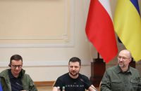 Premier w Kijowie załatwia energię dla Polski. Ukraina może pomóc