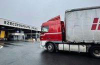 W Korczowej uruchomiono pasy dla tirów wracających z Ukrainy "na pusto"