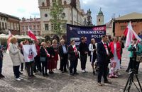 Pikieta „Stop Ukrainizacji Polski” w Rzeszowie 